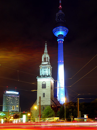 Marienkirche und Fernsehturm