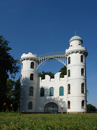 Foto Schloss auf der Pfaueninsel