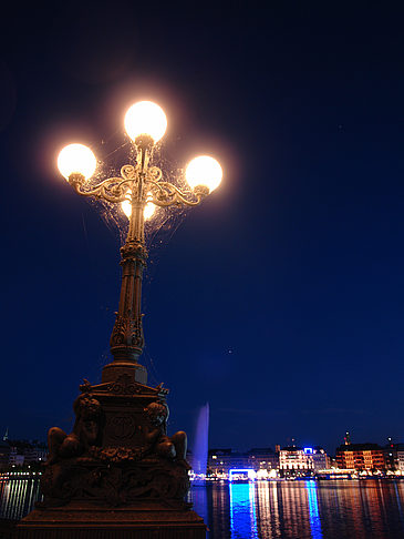 Laterne und Binnenalster