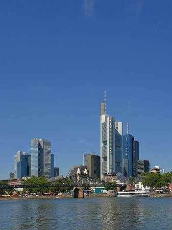 Skyline von Frankfurt Fotos