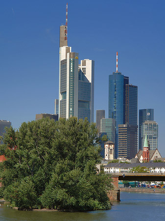 Foto Skyline von Frankfurt - Frankfurt am Main