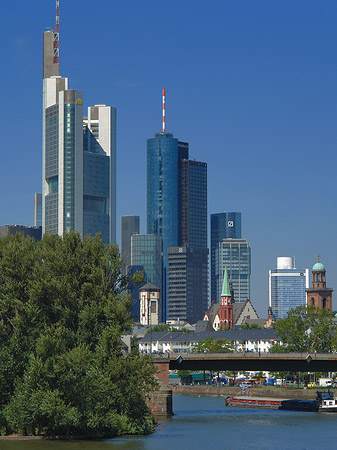 Foto Skyline von Frankfurt - Frankfurt am Main