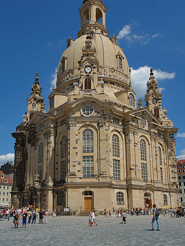 Frauenkirche und Lutherdenkmal Fotos