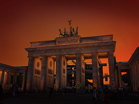 Foto Brandenburger Tor - Berlin