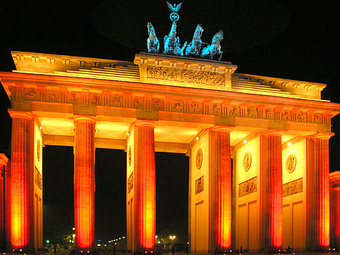 Foto Brandenburger Tor bei Nacht