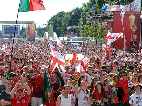 Fotos Fanfest England - Portugal | Berlin