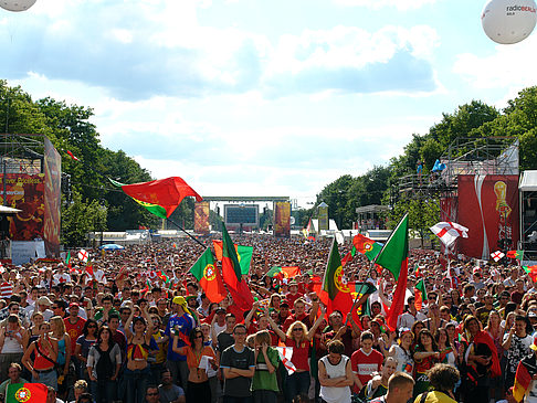 Foto Fanfest England - Portugal - Berlin