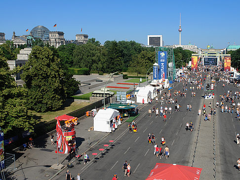 Foto Fanmeile am Brandenburger Tor