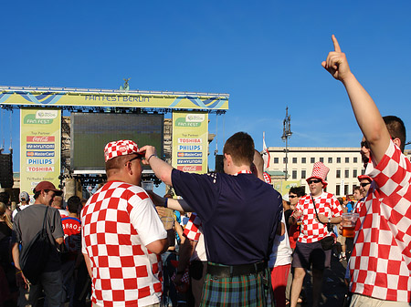 Foto Fans aus Kroatien - Berlin