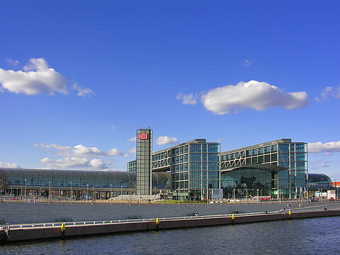 Blick auf den Hauptbahnhof Foto 