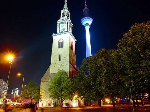 Foto Marienkirche und Fernsehturm