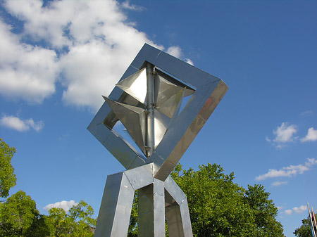 Denkmal Bei Messe Berlin Foto 