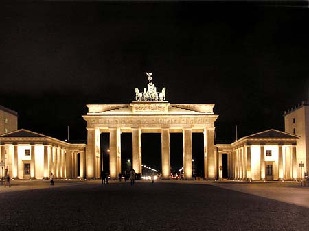 Potsdamer Platz und Brandenburger Tor