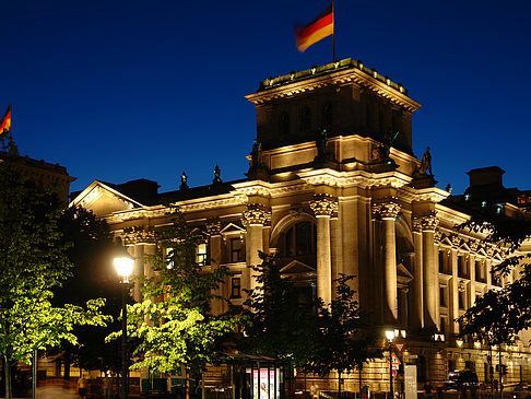 Foto Reichstag bei Nacht - Berlin