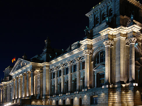 Foto Reichstag bei Nacht