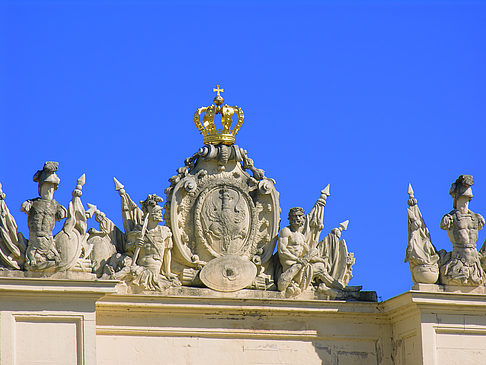 Krone auf dem Brandenburger Tor Foto 