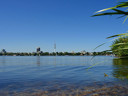 Badestrand an der Außenalster