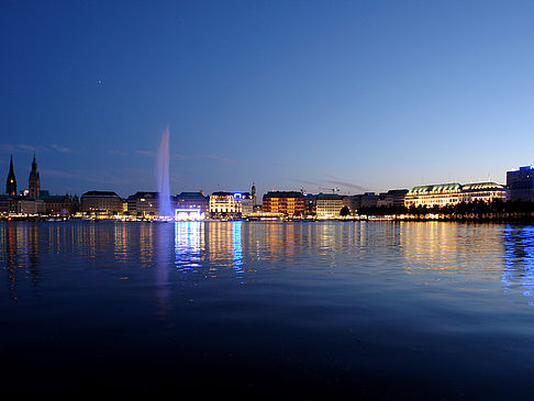 Fotos Binnenalster am Abend