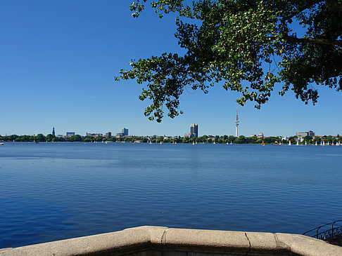 Brücke an der Binnenalster