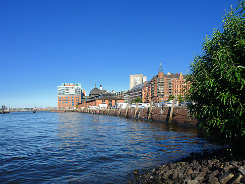 Blick auf den Hafen Fotos