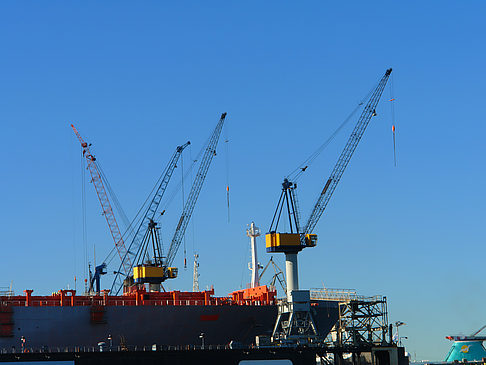 Fotos Blick auf den Hafen | Hamburg