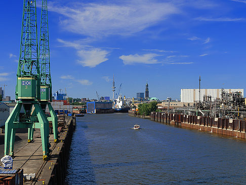 Foto Blick auf die Innenstadt - Hamburg