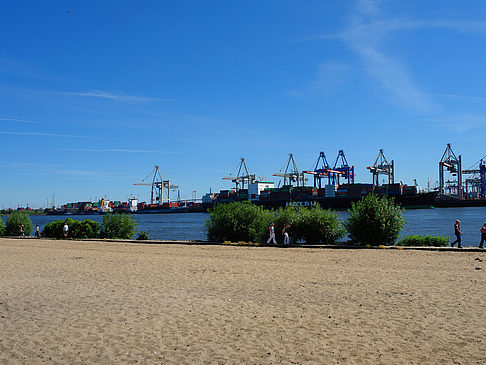 Strand von Övelgönne Foto 