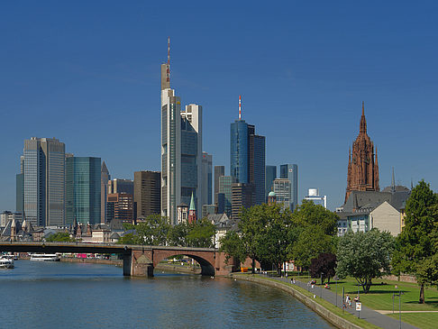 Fotos Blick von Obermainbrücke | Frankfurt am Main