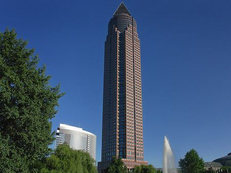 Fotos Messeturm mit Ludwig-Erhard-Anlage | Frankfurt am Main