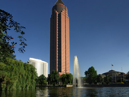 Fotos Messeturm mit Ludwig-Erhard-Anlage | Frankfurt am Main