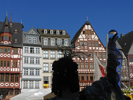 Foto Römer mit Tänzerin - Frankfurt am Main