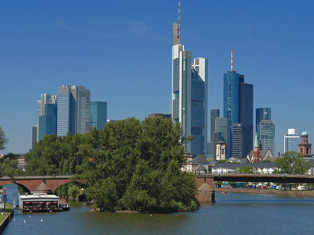 Skyline von Frankfurt Fotos