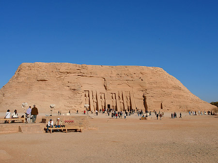 Tempel mit Himmel Foto 