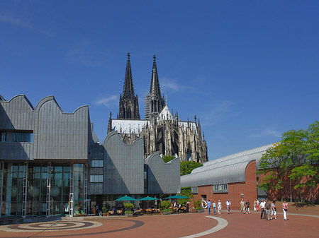 Weg zum Kölner Dom Foto 