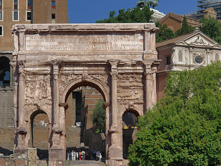 Foto Triumphbogen des Septimius Severus - Rom