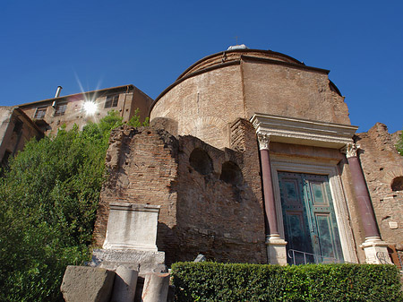 Foto Tempel des Romulus