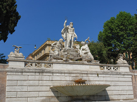 Foto Neptun an der Piazza - Rom