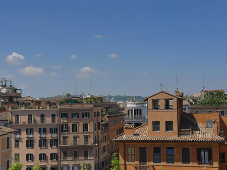 Foto Gebäude an der Spanischen Treppe - Rom