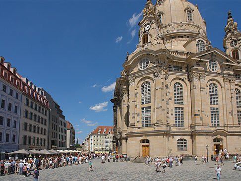 Foto Frauenkirche und Neumarkt - Dresden