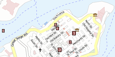 Karmeliterkirche  Stadtplan