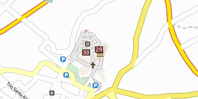 Stadtplan Kathedrale St. Paul 