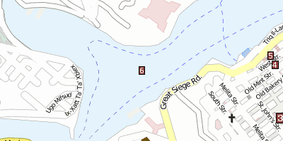 Stadtplan Marsamxett Harbour Malta