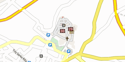 Mdina Stadtplan