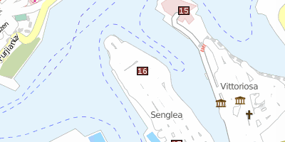 Stadtplan Senglea